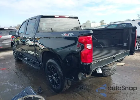 2023 Chevrolet Silverado 1500 4Wd Short Bed Custom from USA, damaged, VIN 1GCPDBEK2PZ295049